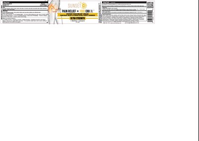 Pain Relief Cream 8 (Fd 02794 Sunset   Pain Relief Cream Gold 8 Oz 72937 010 08)